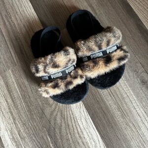 Toddler Puma sandals wore once